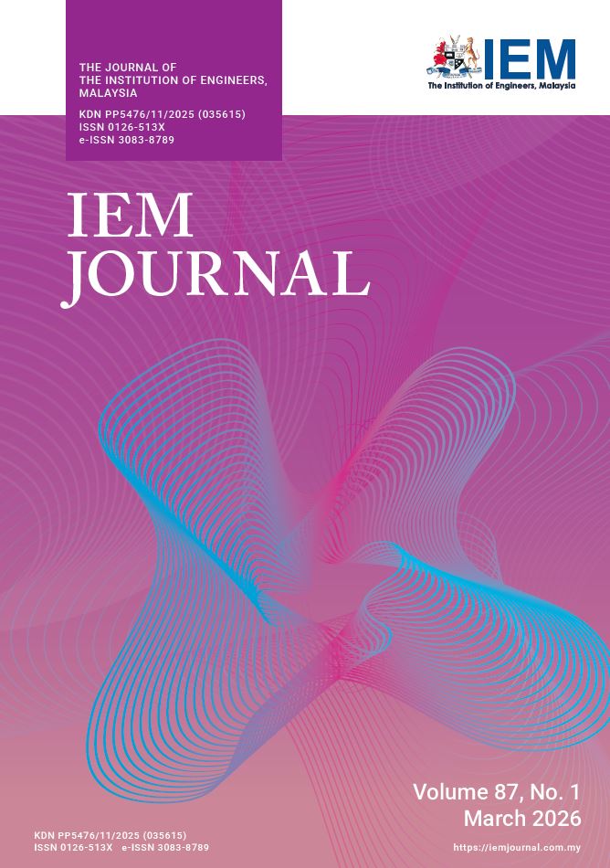 					View Vol. 87 No. 1 (2026): IEM JOURNAL
				